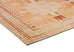 Isola Cream and Rust Tribal Washable Runner Rug