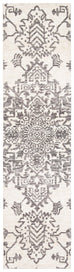 Issey Ivory And Grey Tribal Runner Rug *NO RETURNS UNLESS FAULTY