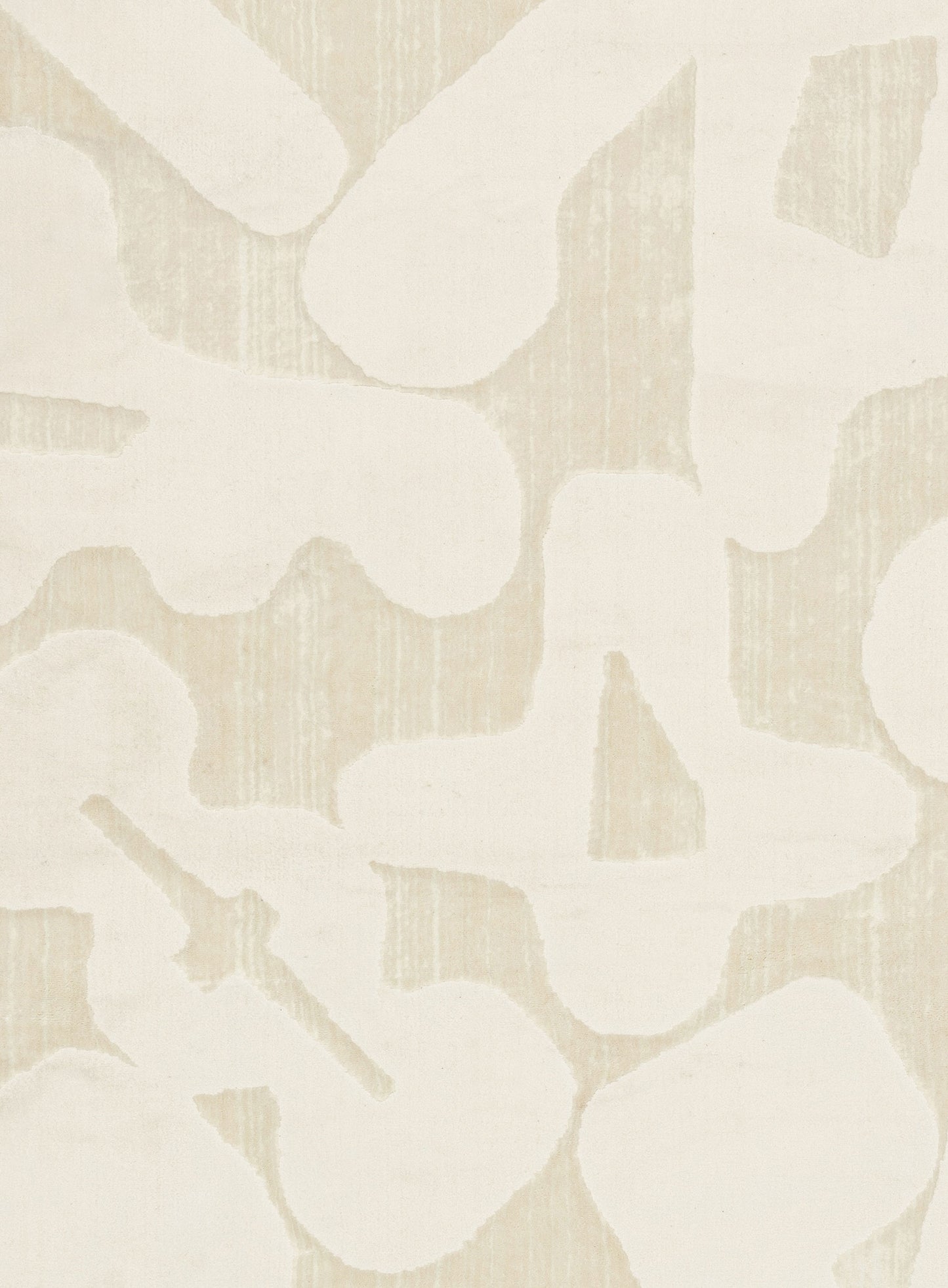 Izar Neutral Abstract Rug