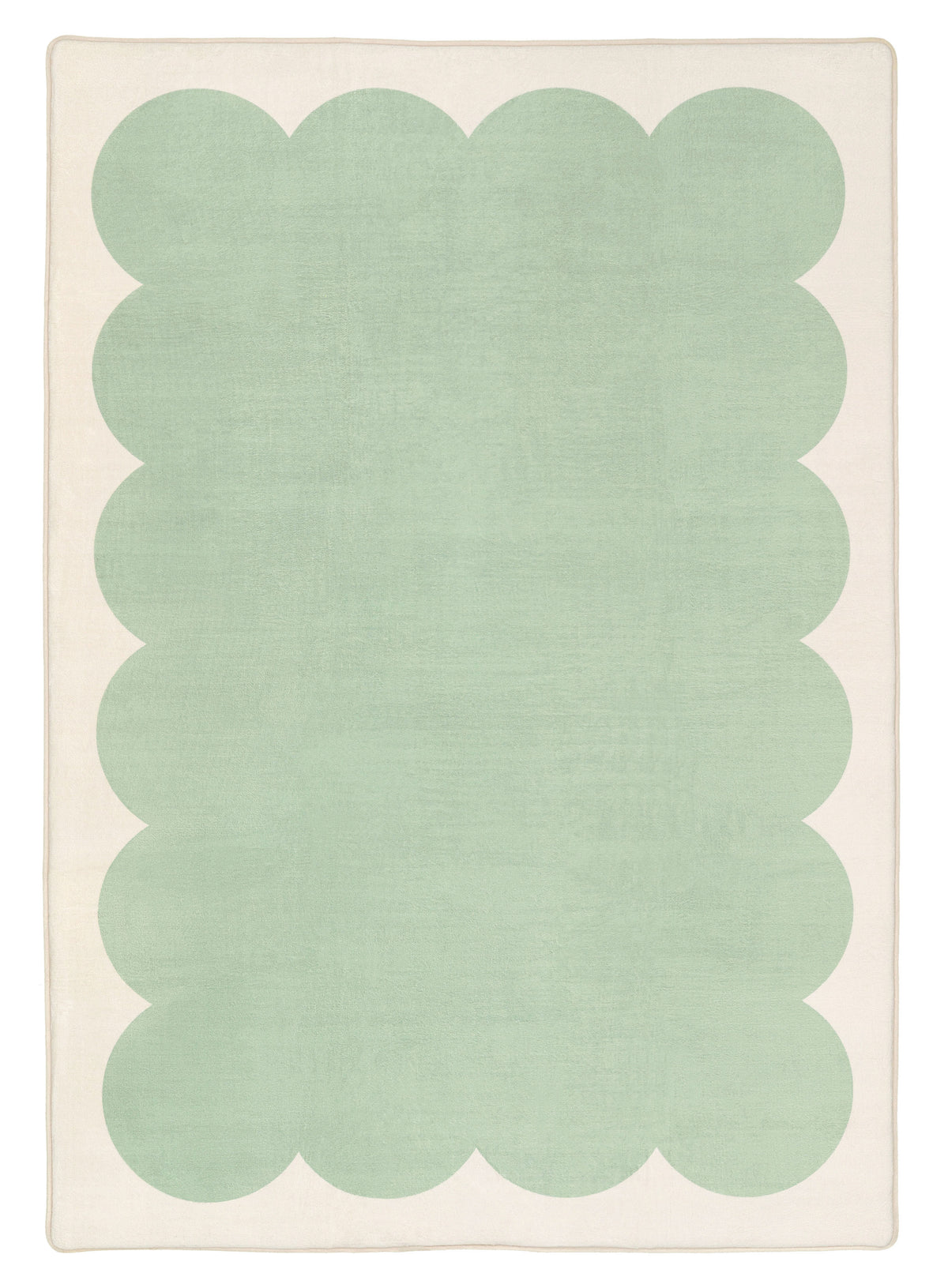 Izza Sage Scalloped Playmat
