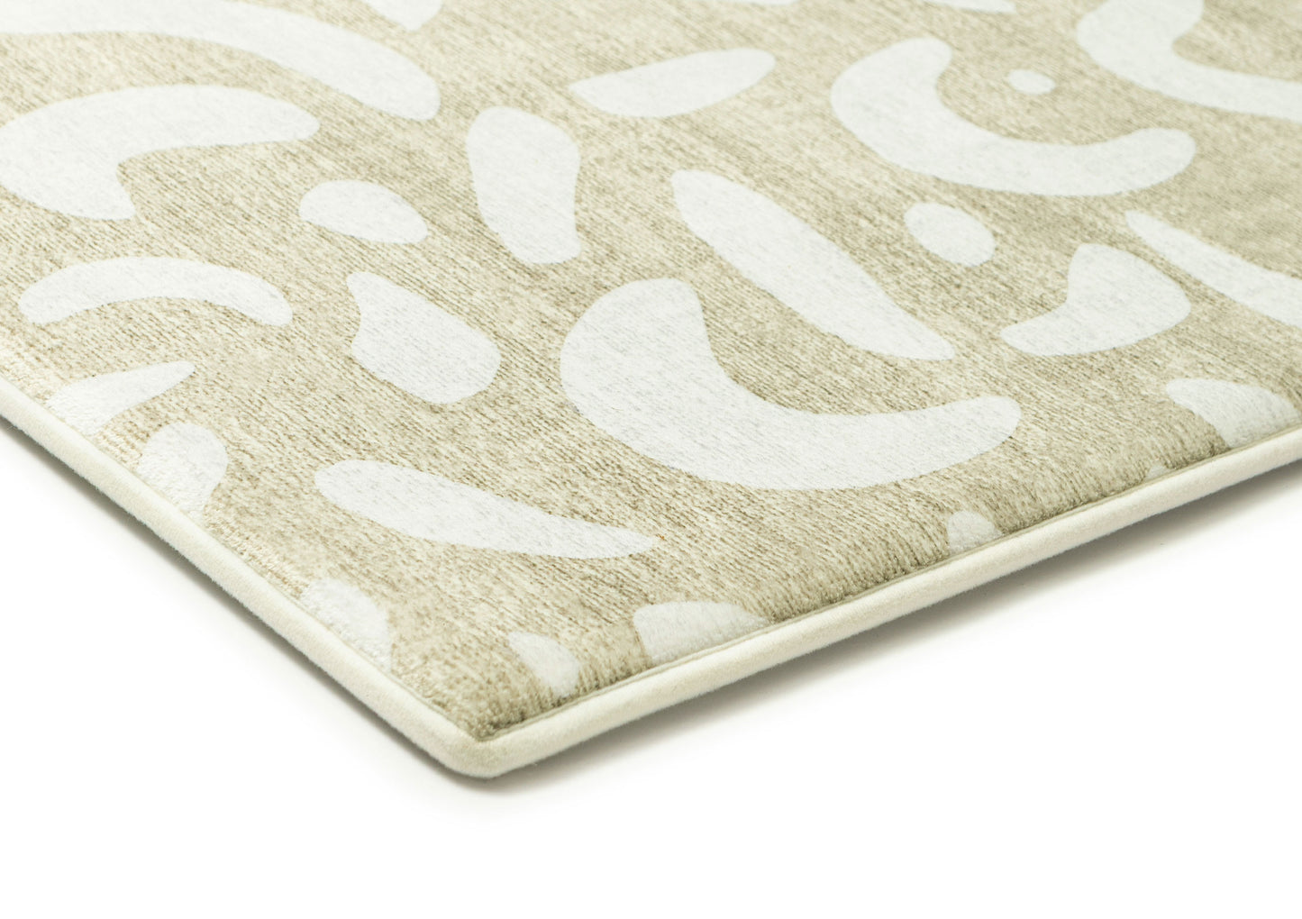 Jema Beige Abstract Rollie Pollie Playmat