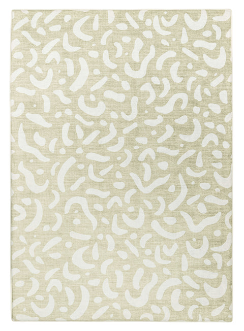 Jema Beige Abstract Rollie Pollie Playmat