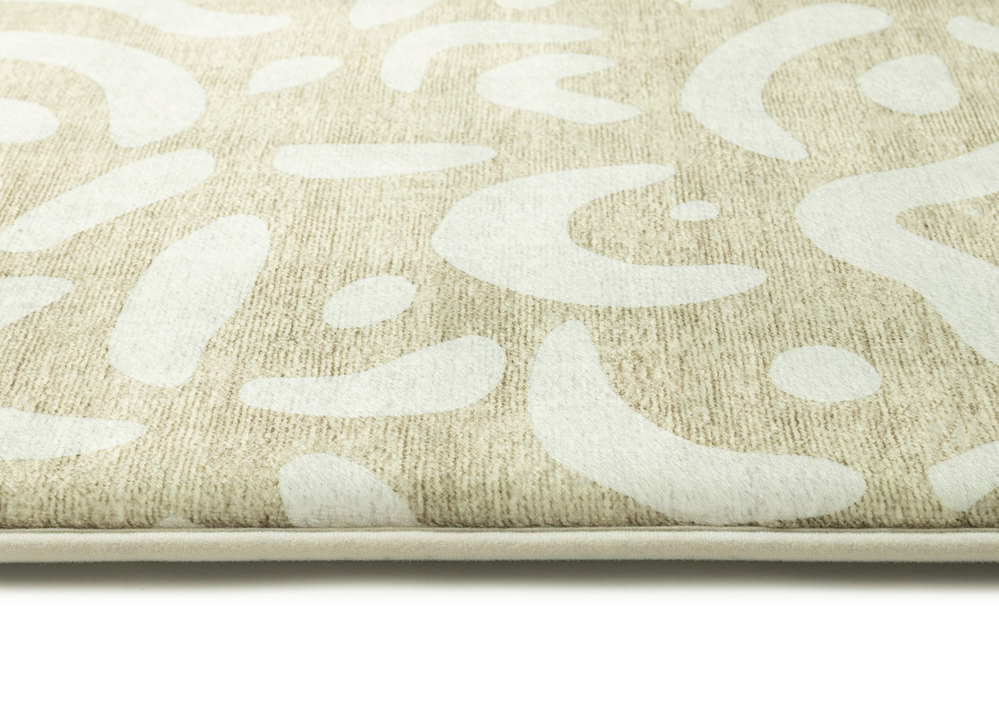 Jema Beige Abstract Rollie Pollie Playmat