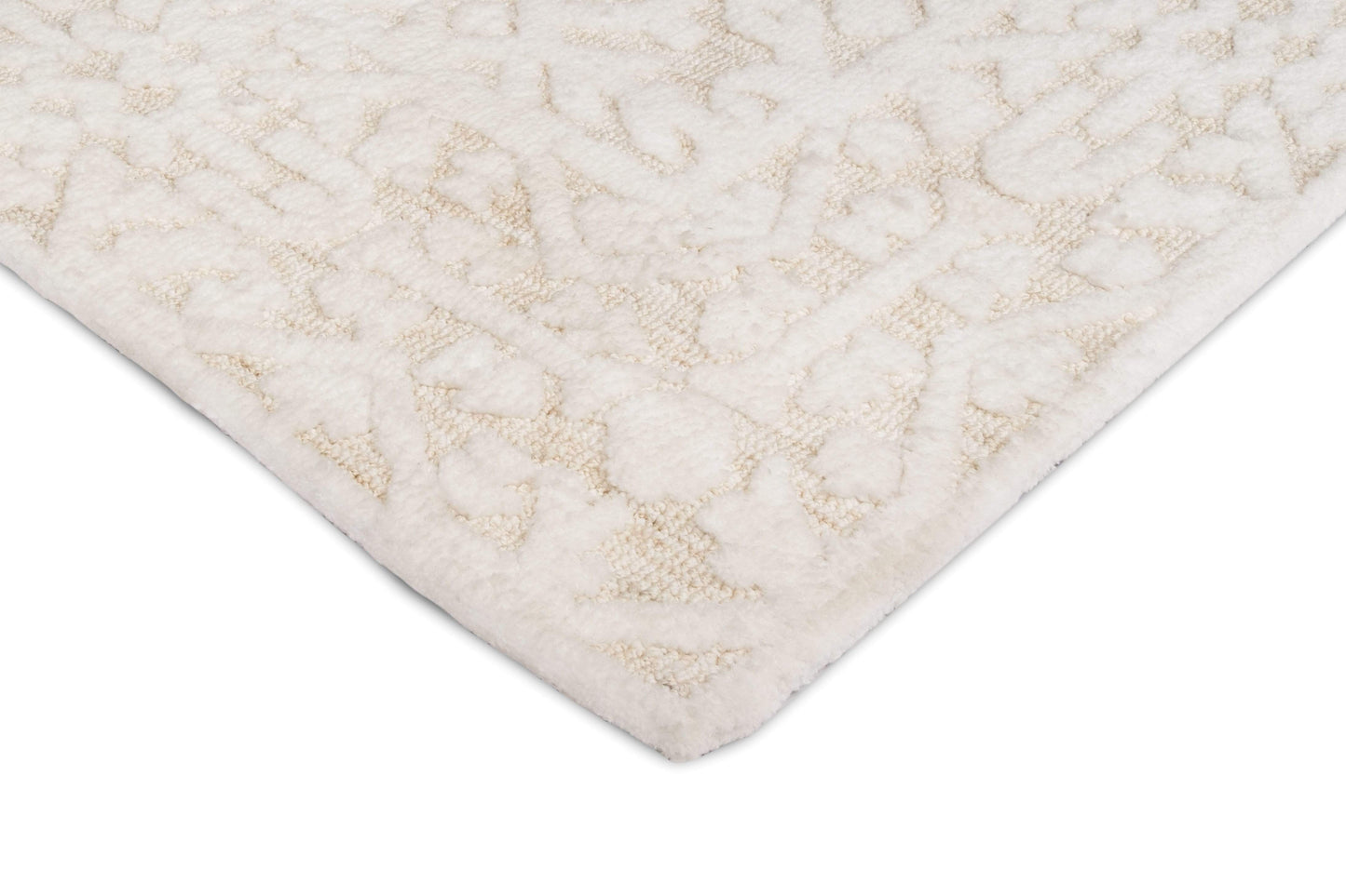 Josephine Ivory and Cream Tribal Transitional Rug