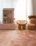 Juno Pink Terracotta Shapes Rollie Pollie Playmat