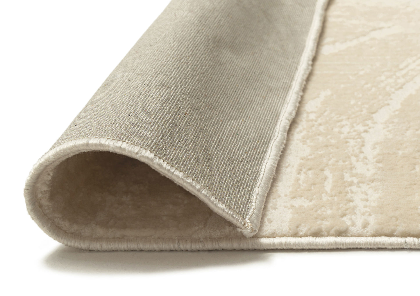 Kabir Neutral Abstract Rug