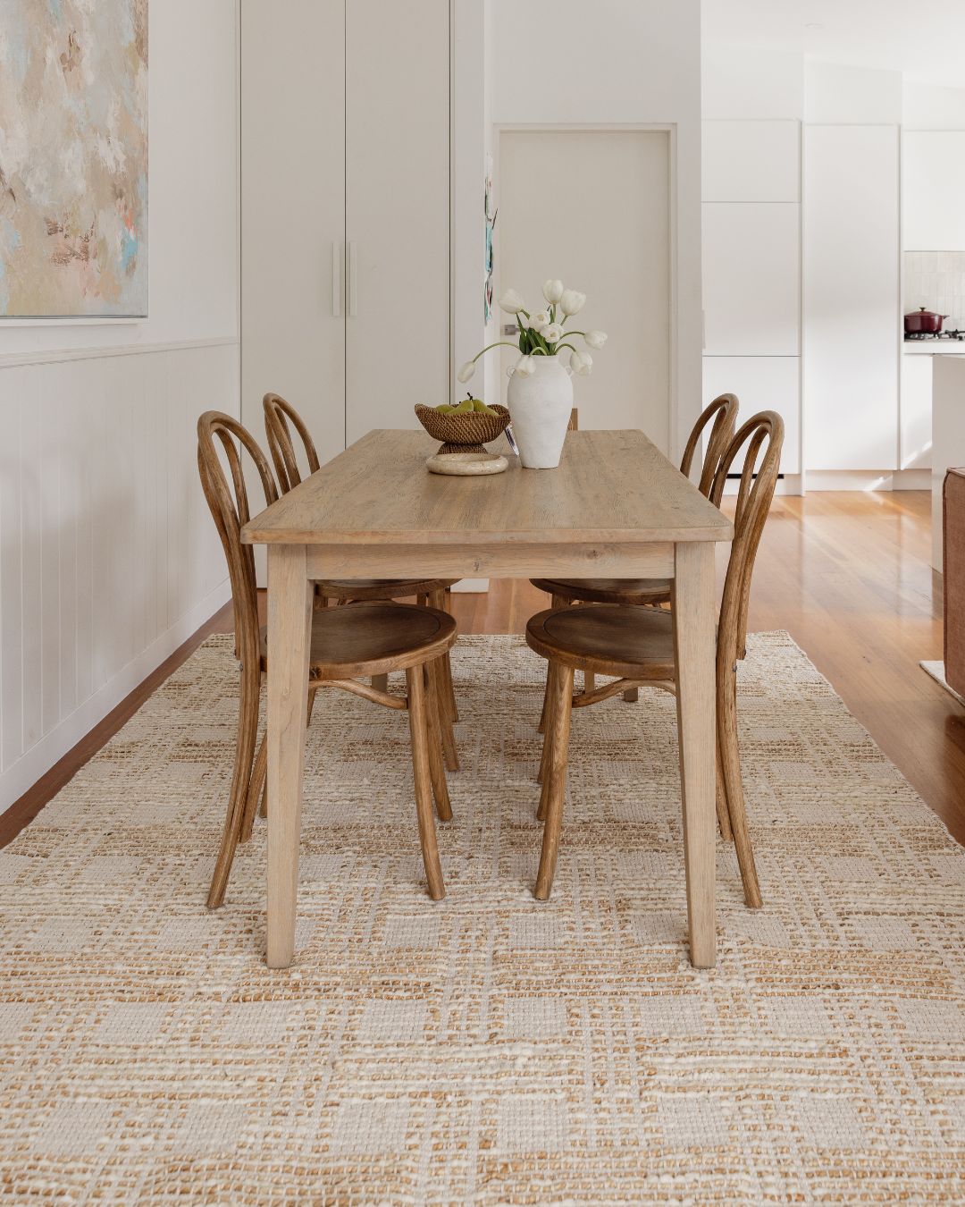Kaira Natural Jute and Wool Rug