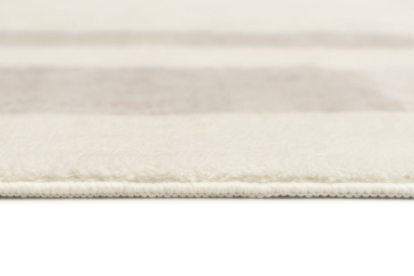 Kaliko Beige Abstract Pattern Washable Rug