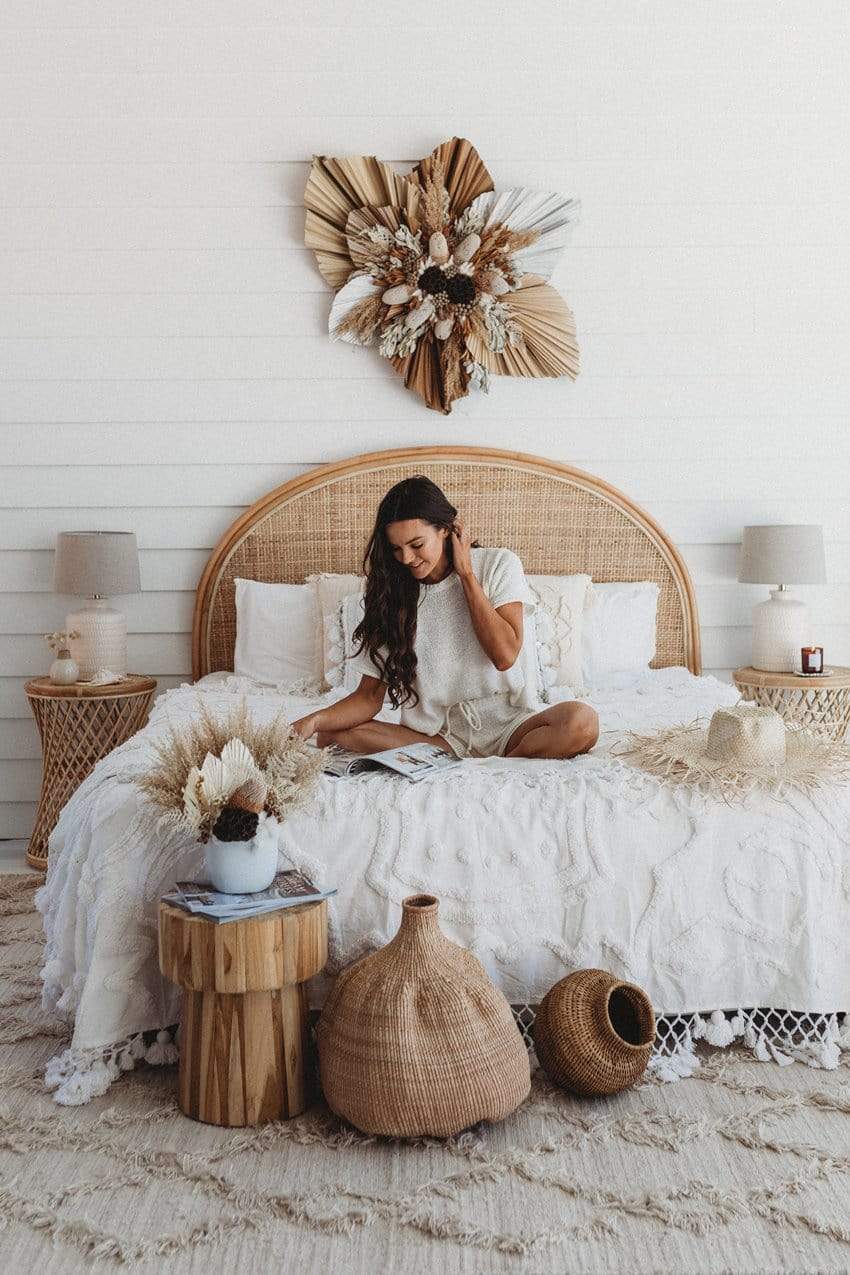 Karoline Beige Wool Rug