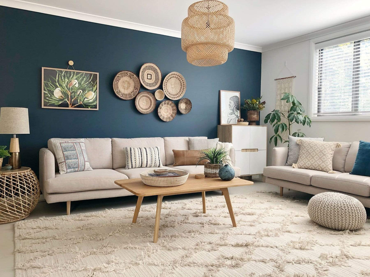 Karoline Beige Wool Rug