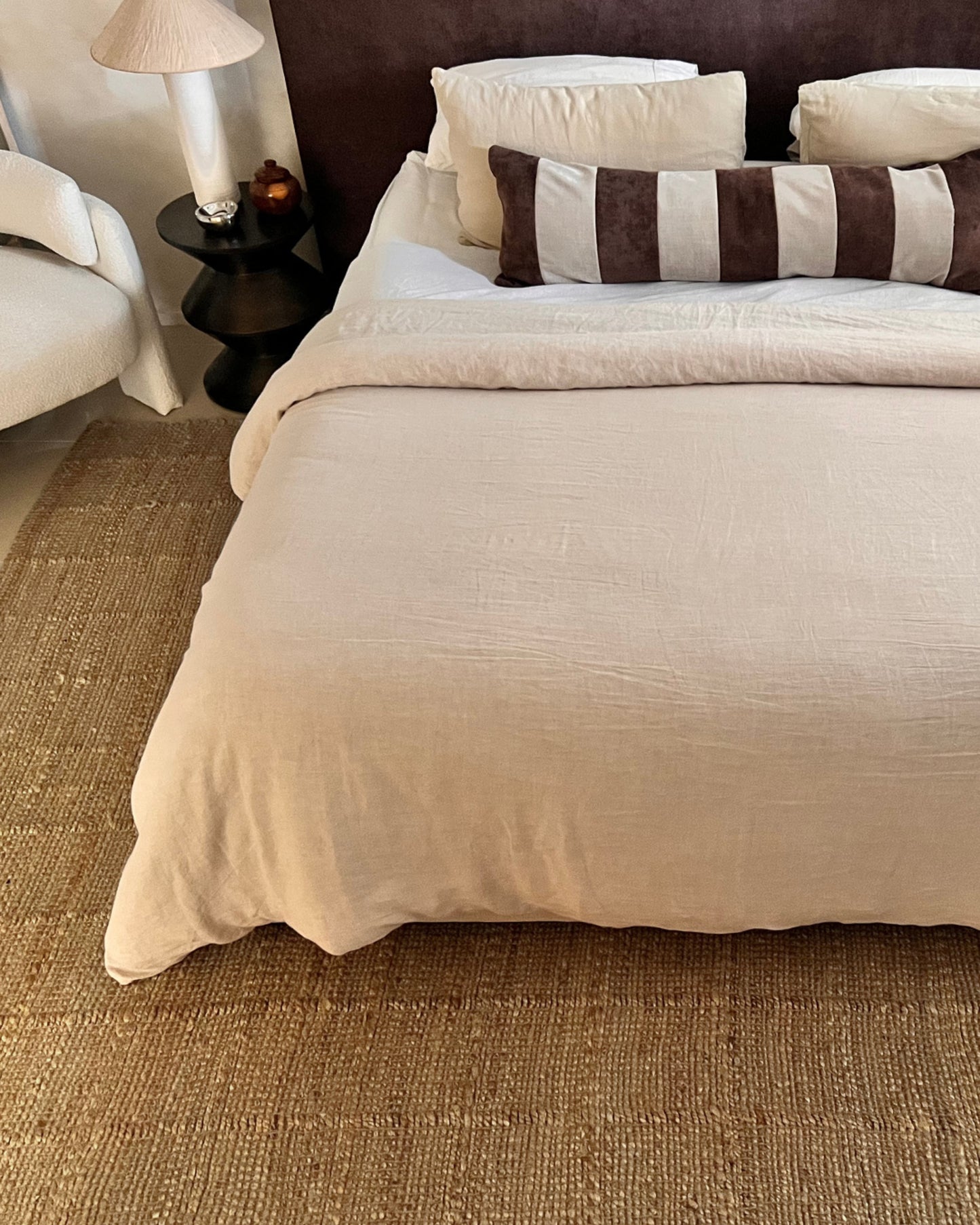 Karos Natural Flatweave Jute Rug