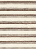 Kasia Brown Striped Washable Rug