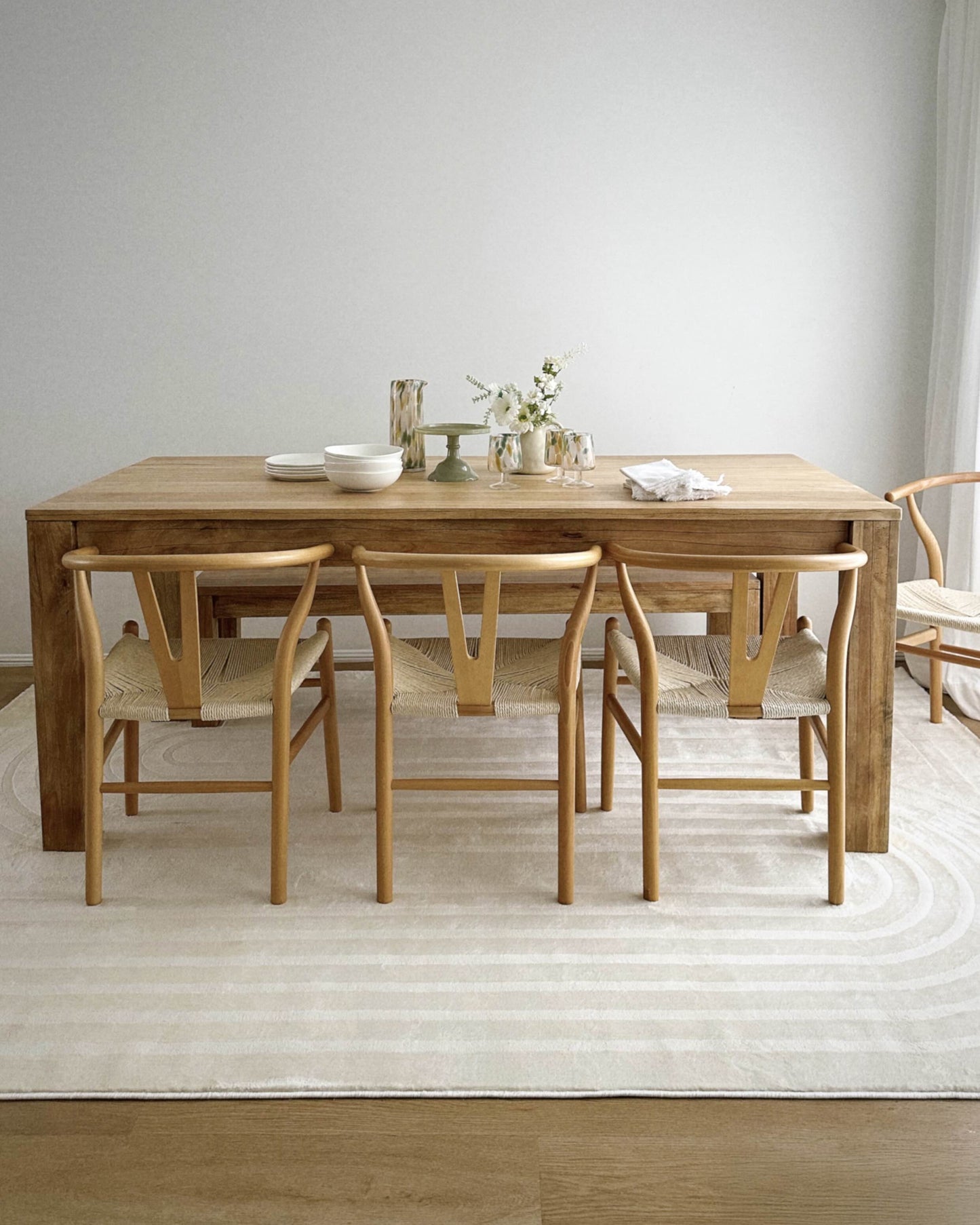 Kaveri Neutral Modern Rug