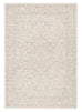 Keena Ivory Green Medallion Tufted Wool Rug