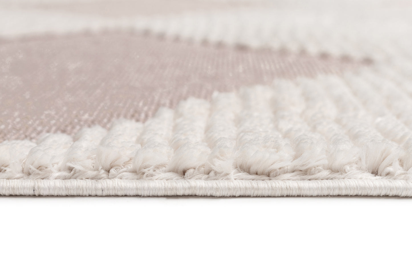 Kelsey Ivory and Beige Checkered Rug