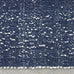 Kendra Navy Blue and Ivory Wool Rug