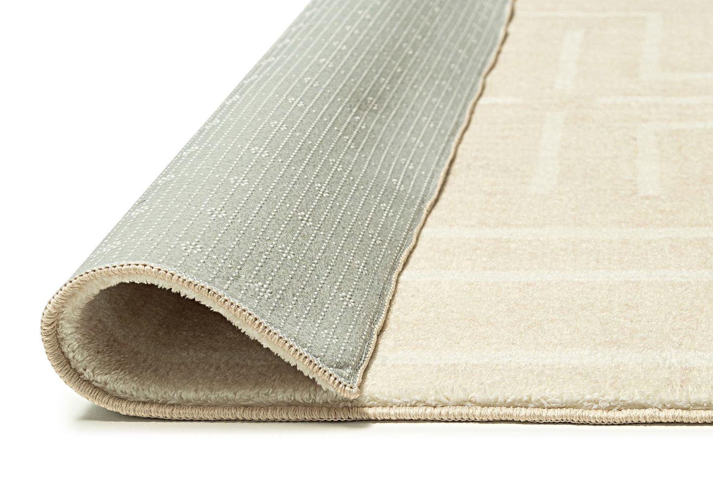 Kiana Cream Modern Washable Rug