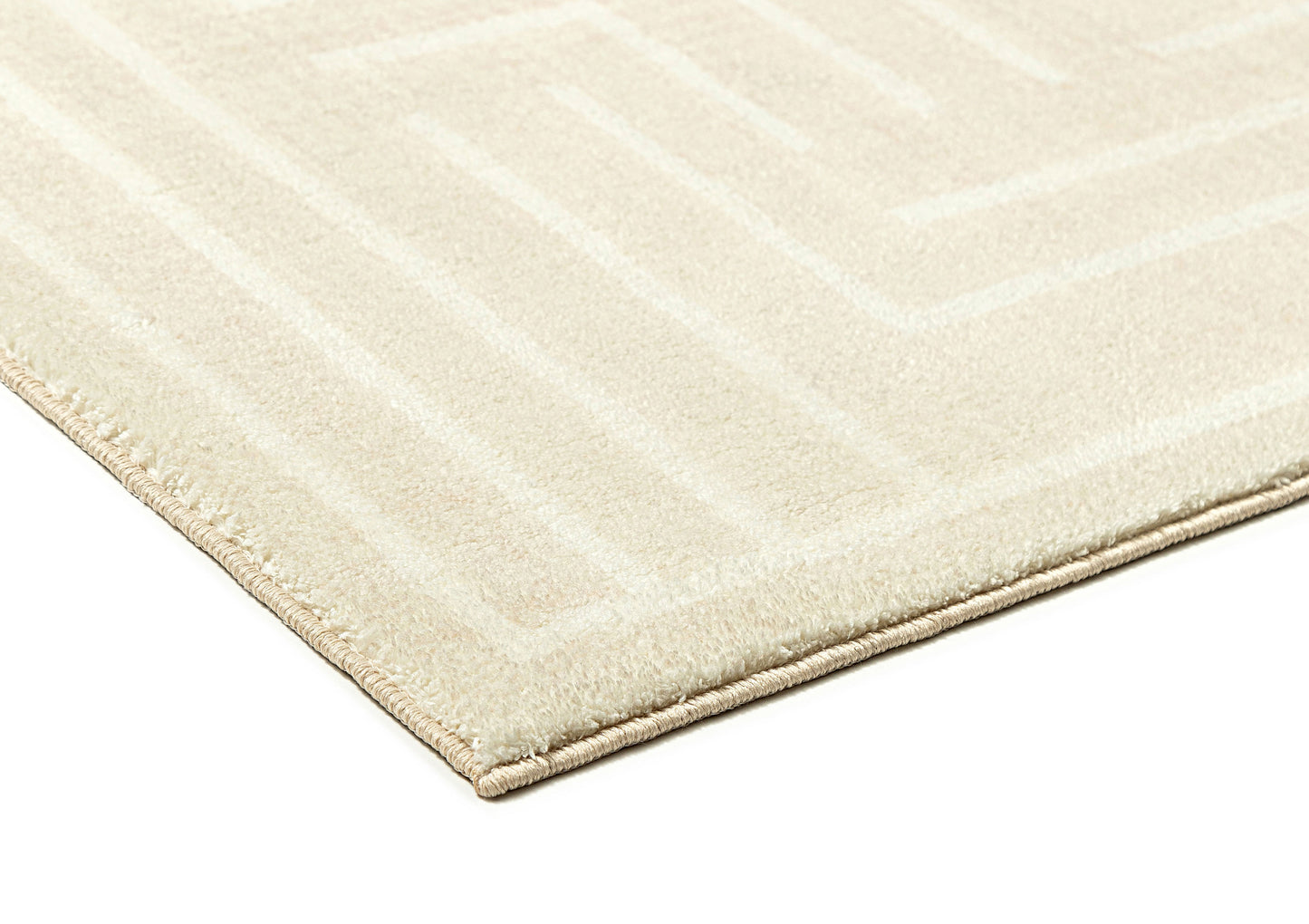 Kiana Cream Modern Washable Rug