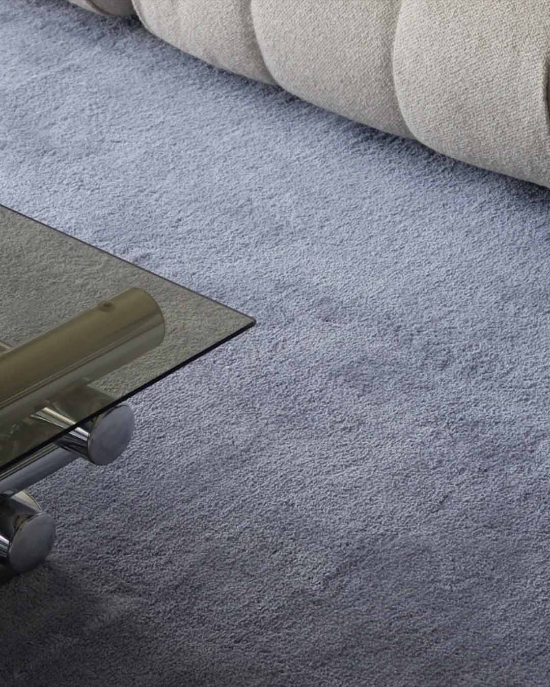 Kimi Soft Blue Shag Rug