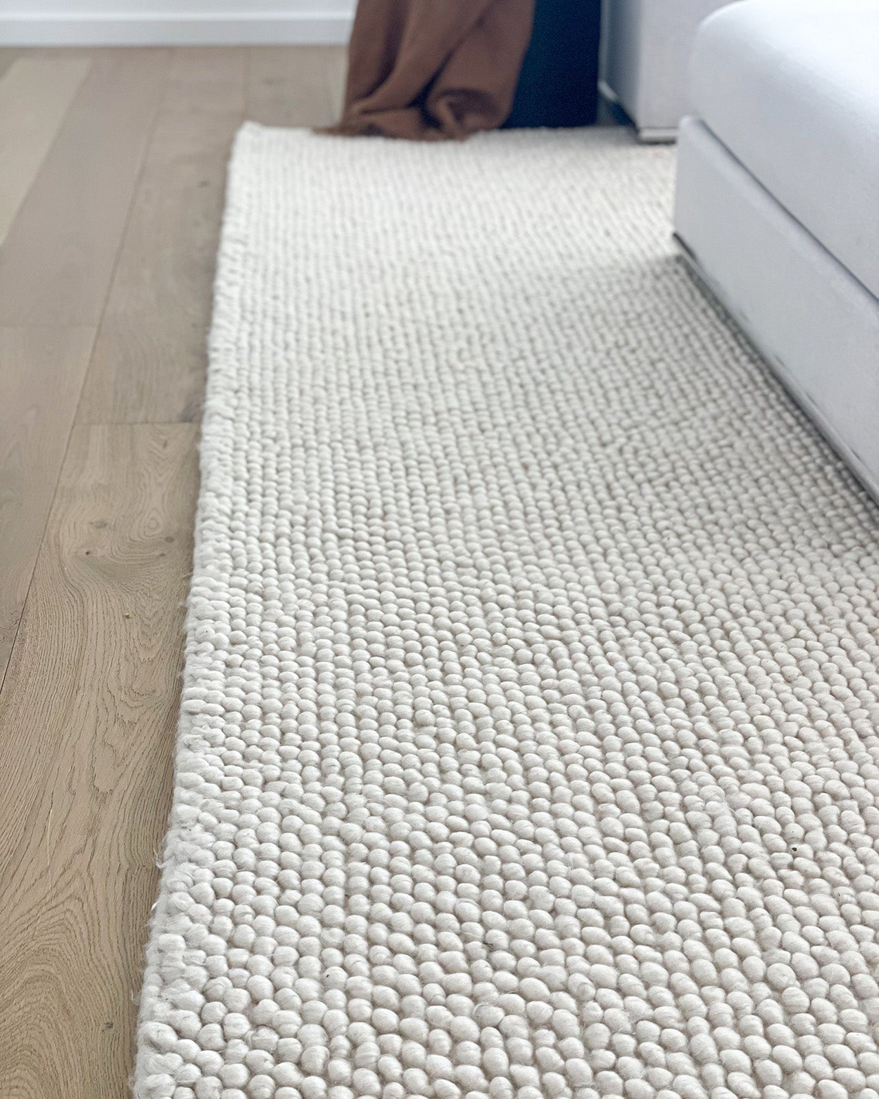 Kirsi Ivory Looped Indoor Outdoor P.E.T Rug