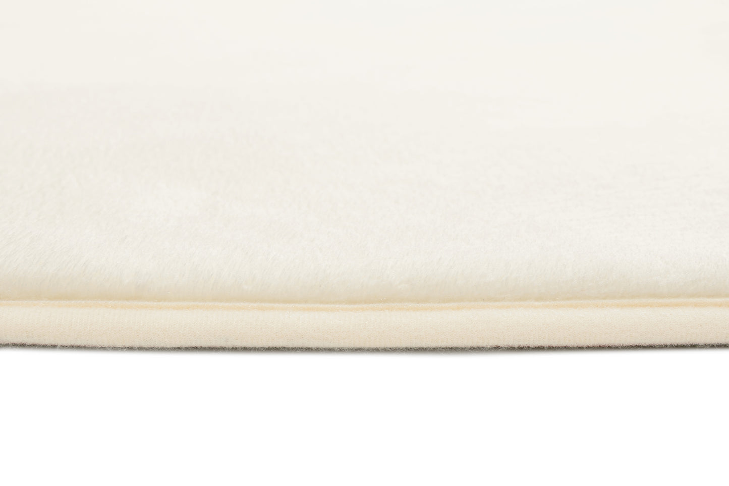 Koa Ivory Plush Rollie Pollie Round Playmat