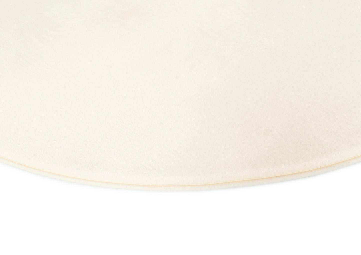 Koa Ivory Plush Rollie Pollie Round Playmat
