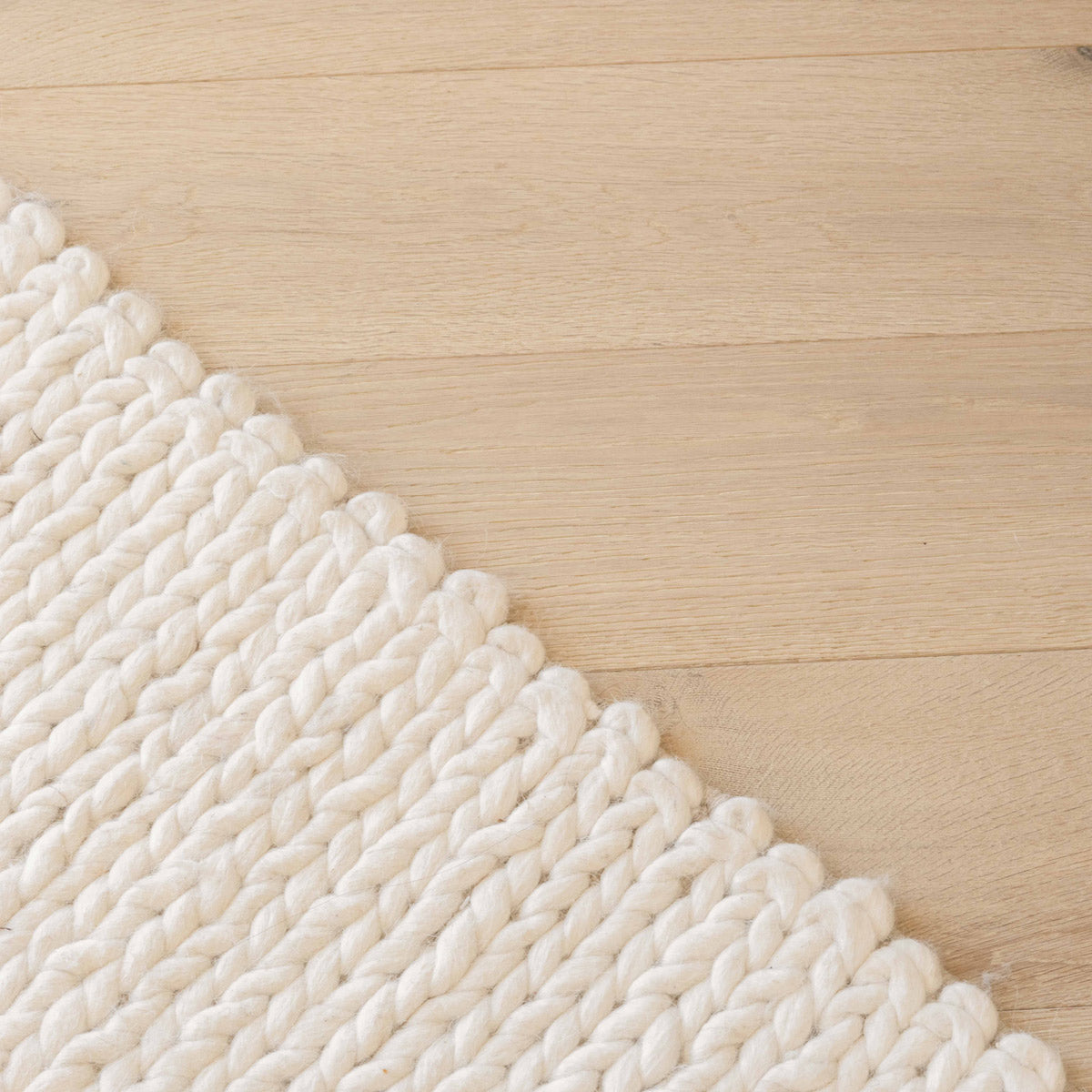 Laila Ivory Braided Wool Rug