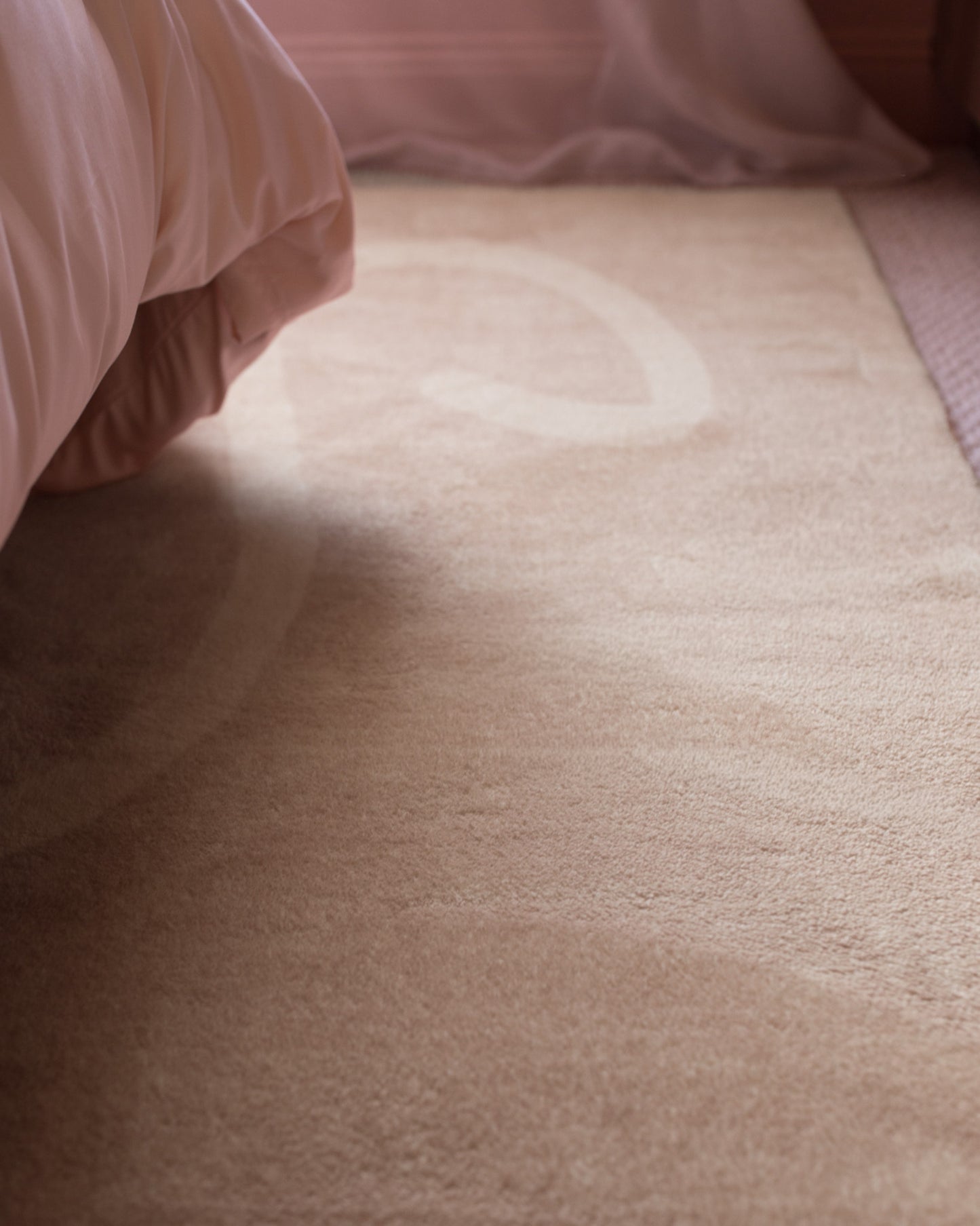 Larsa Beige and Light Beige Abstract Washable Rug