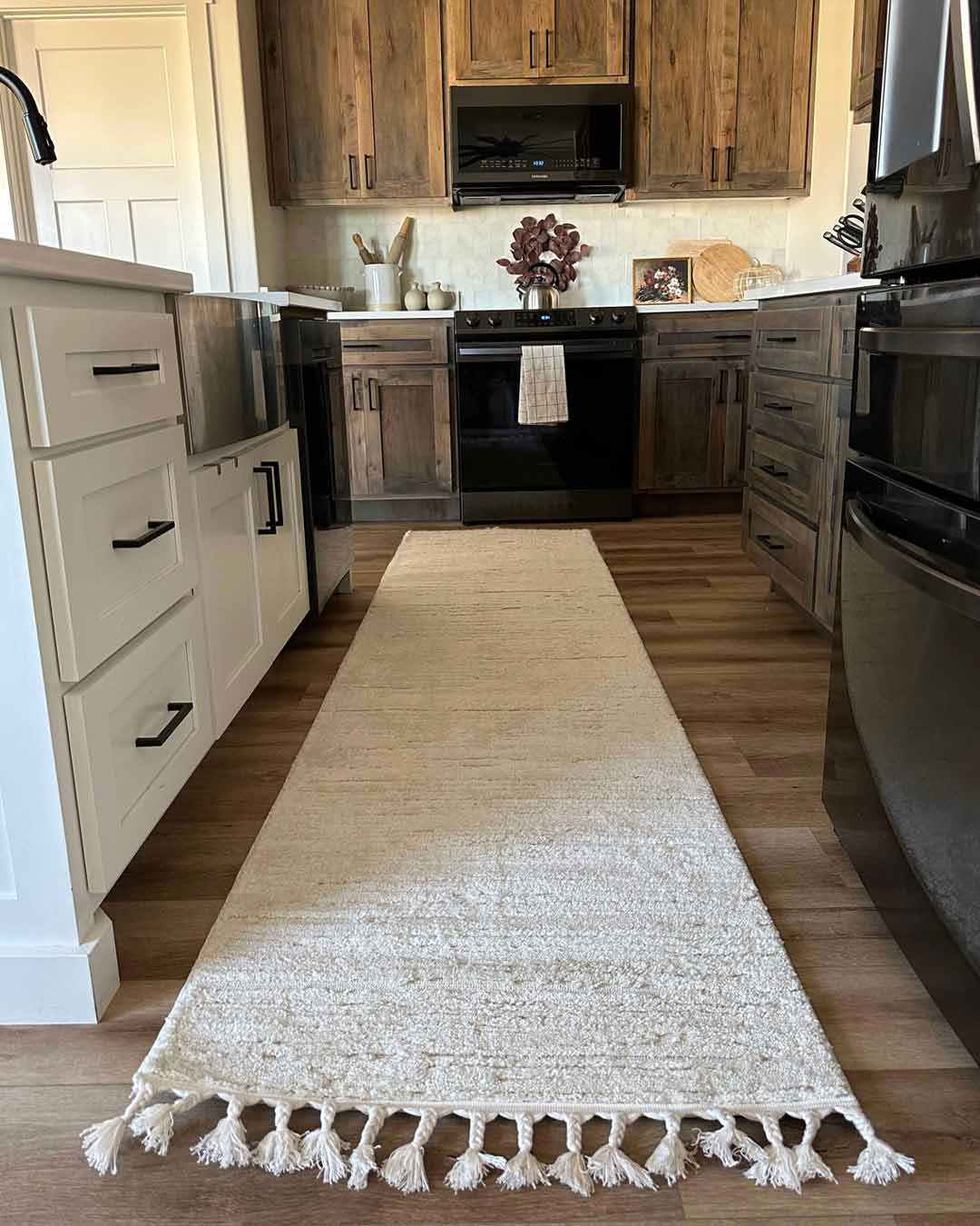 Textured Runner Rugs Leilani Ivory Cream Textured Runner Rug