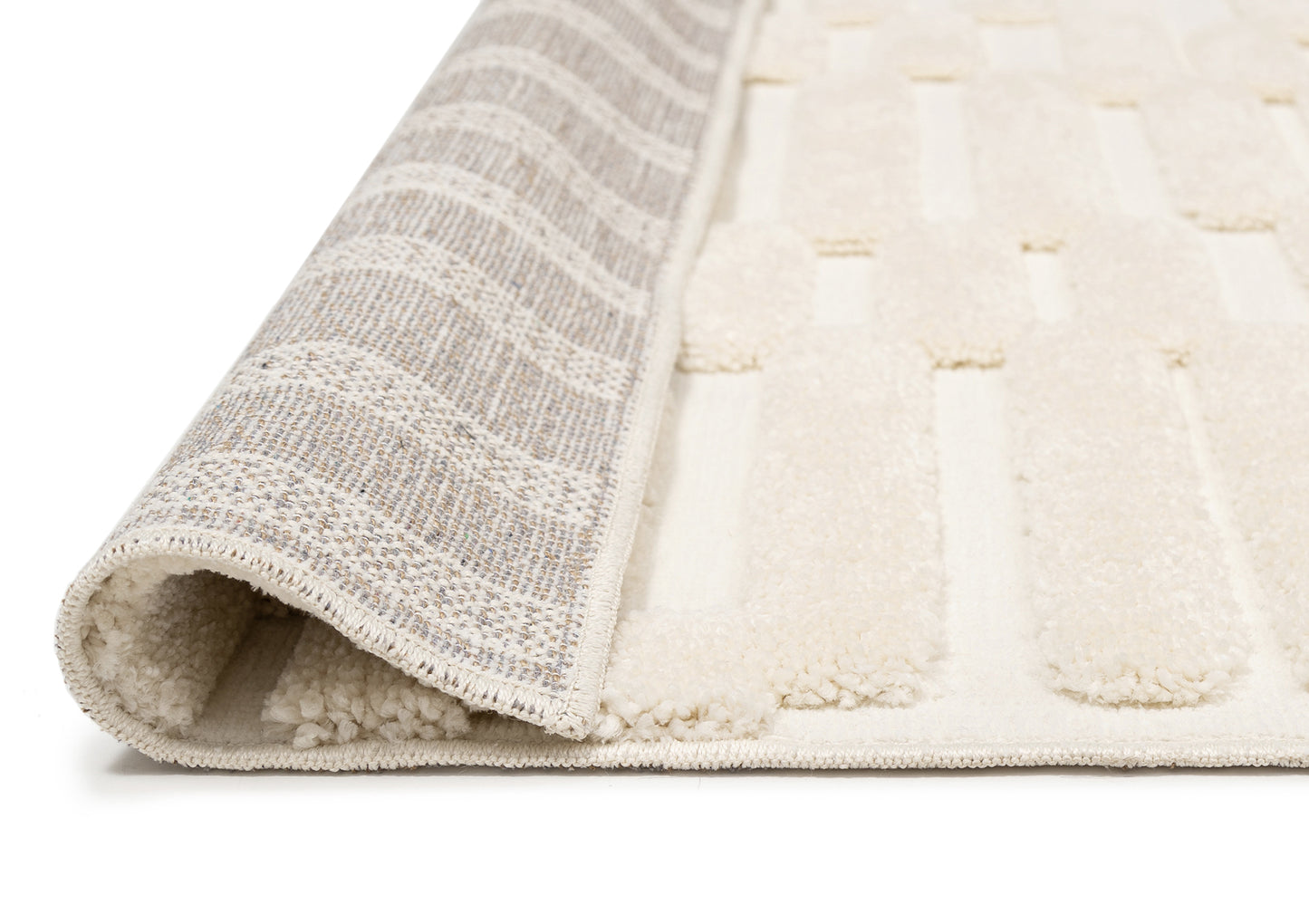 Leneisy Ivory Abstract Rug