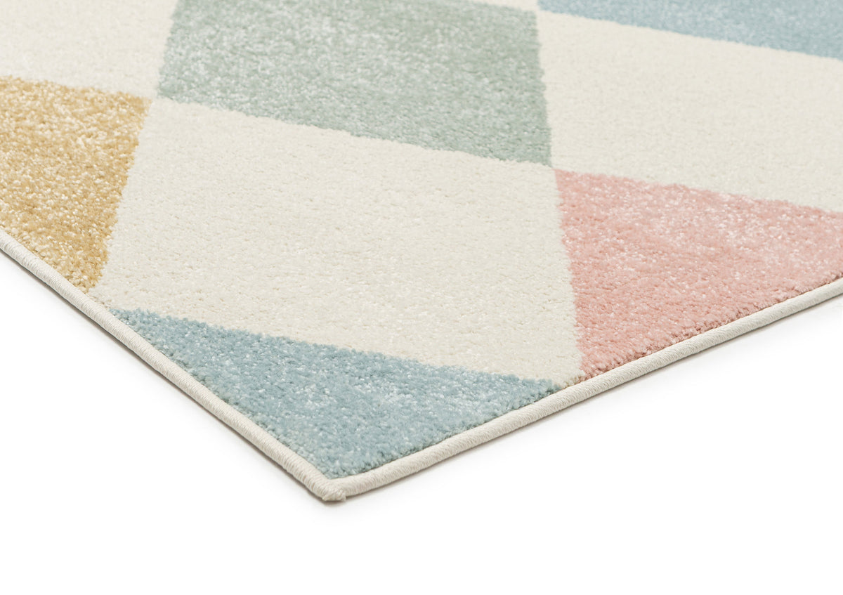 Leontine Multi Coloured Harlequin Rug