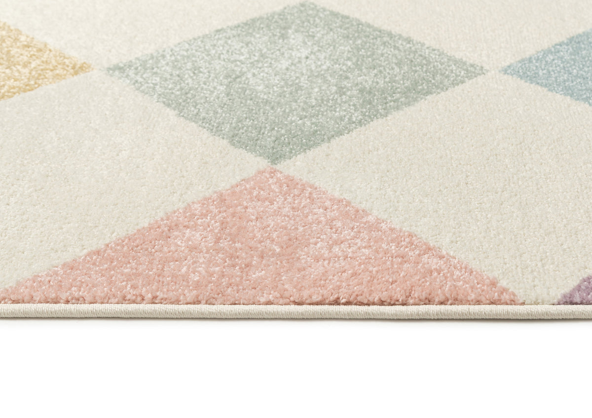 Leontine Multi Coloured Harlequin Rug