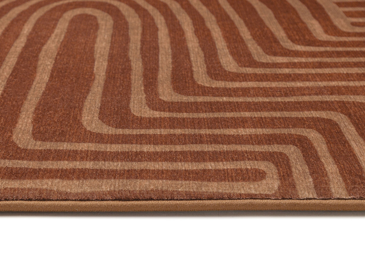 Leta Brown Abstract Rollie Pollie Playmat