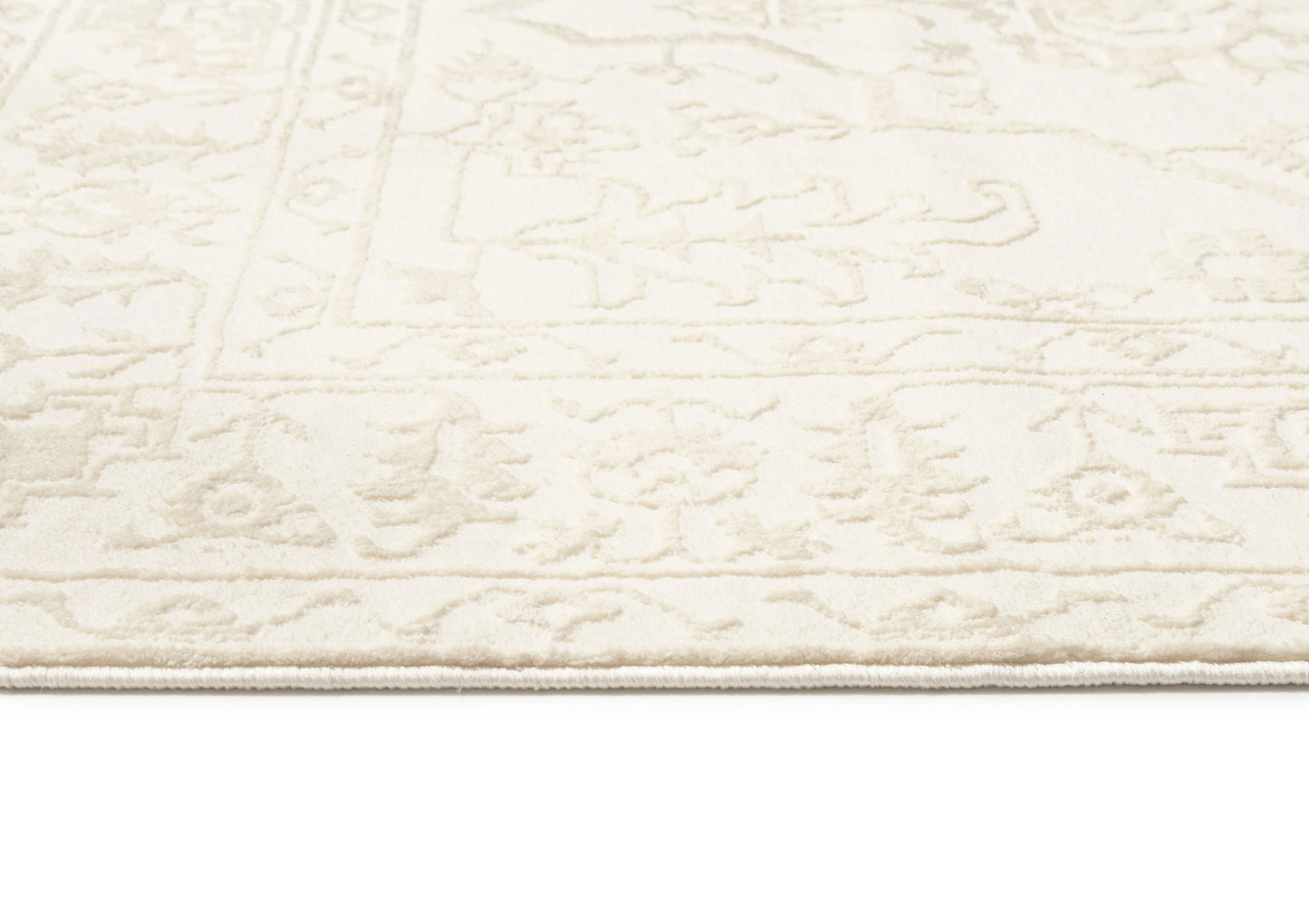 Lianda Neutral Medallion Rug