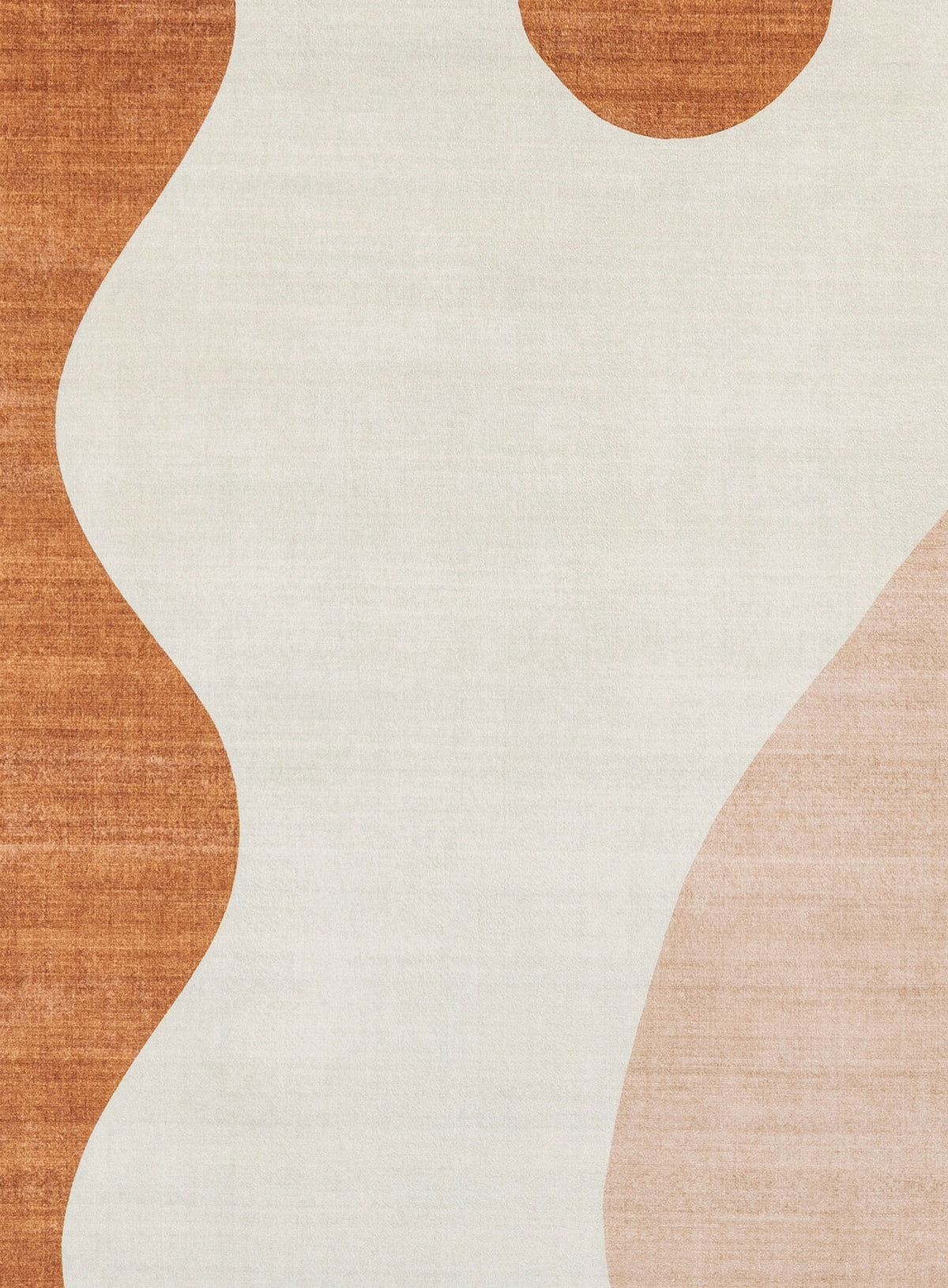 Lily Pink Curved Shapes Playmat