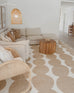 Loannis Beige Ivory Indoor Outdoor Washable Rug