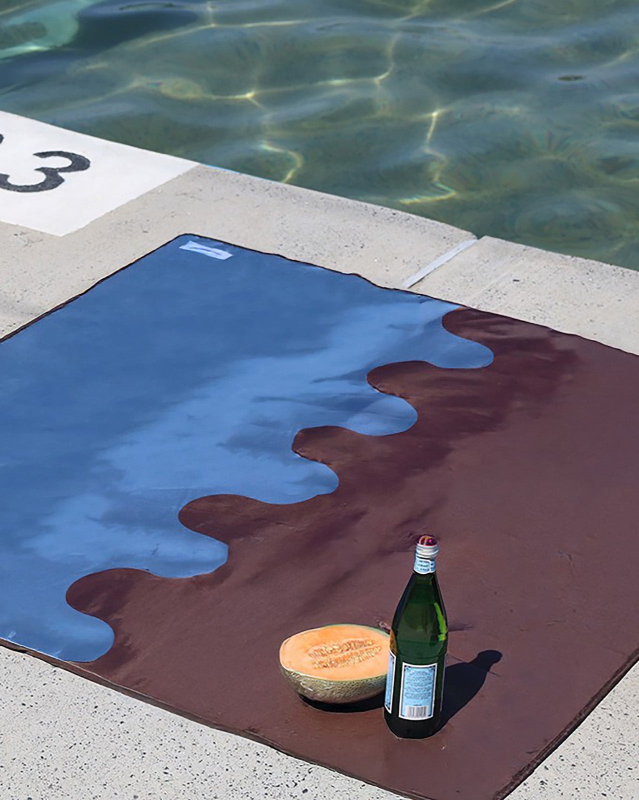 Luva Ocean and Chocolate Beach Mat