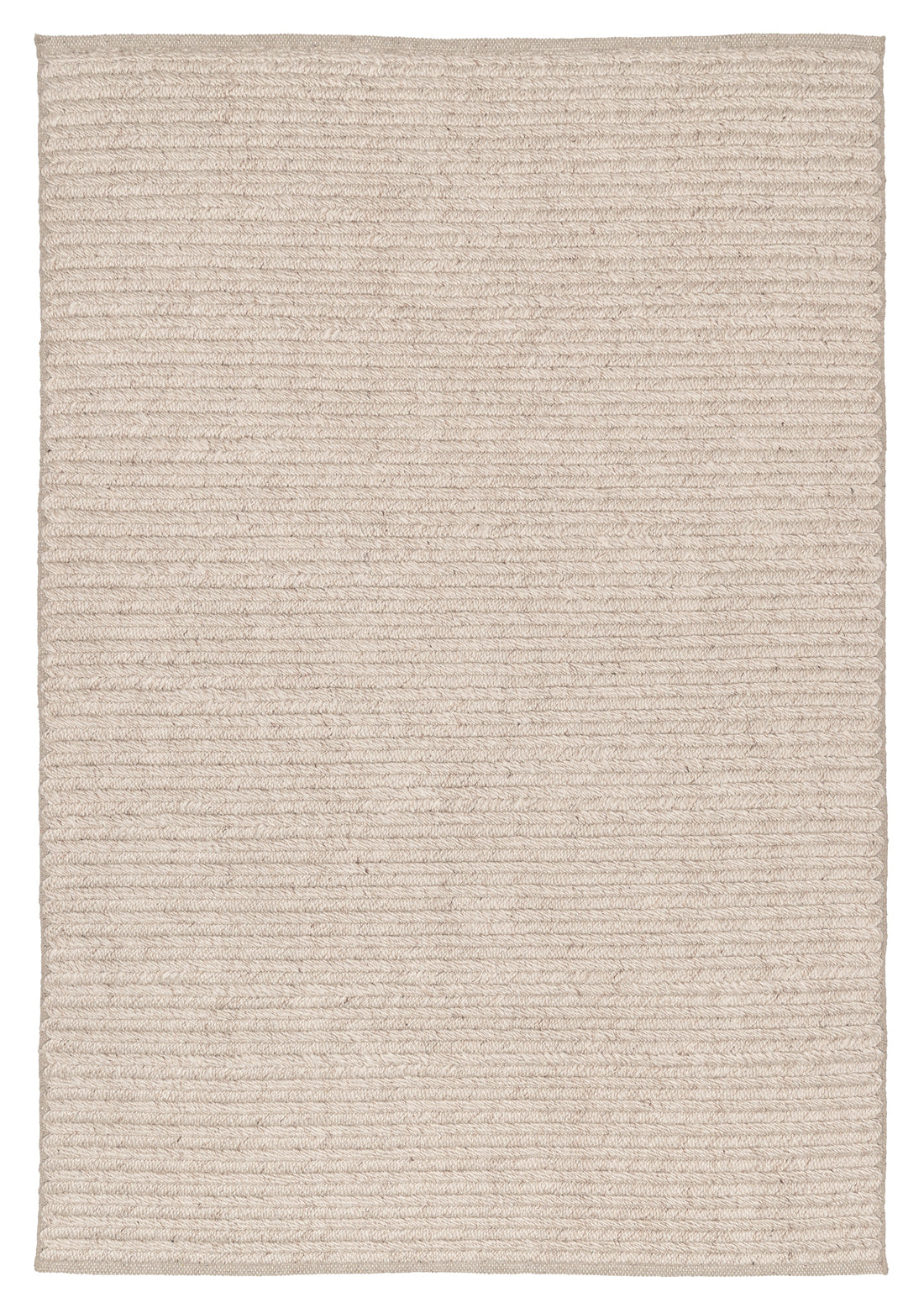Mabel Cream and Beige Braided Rug