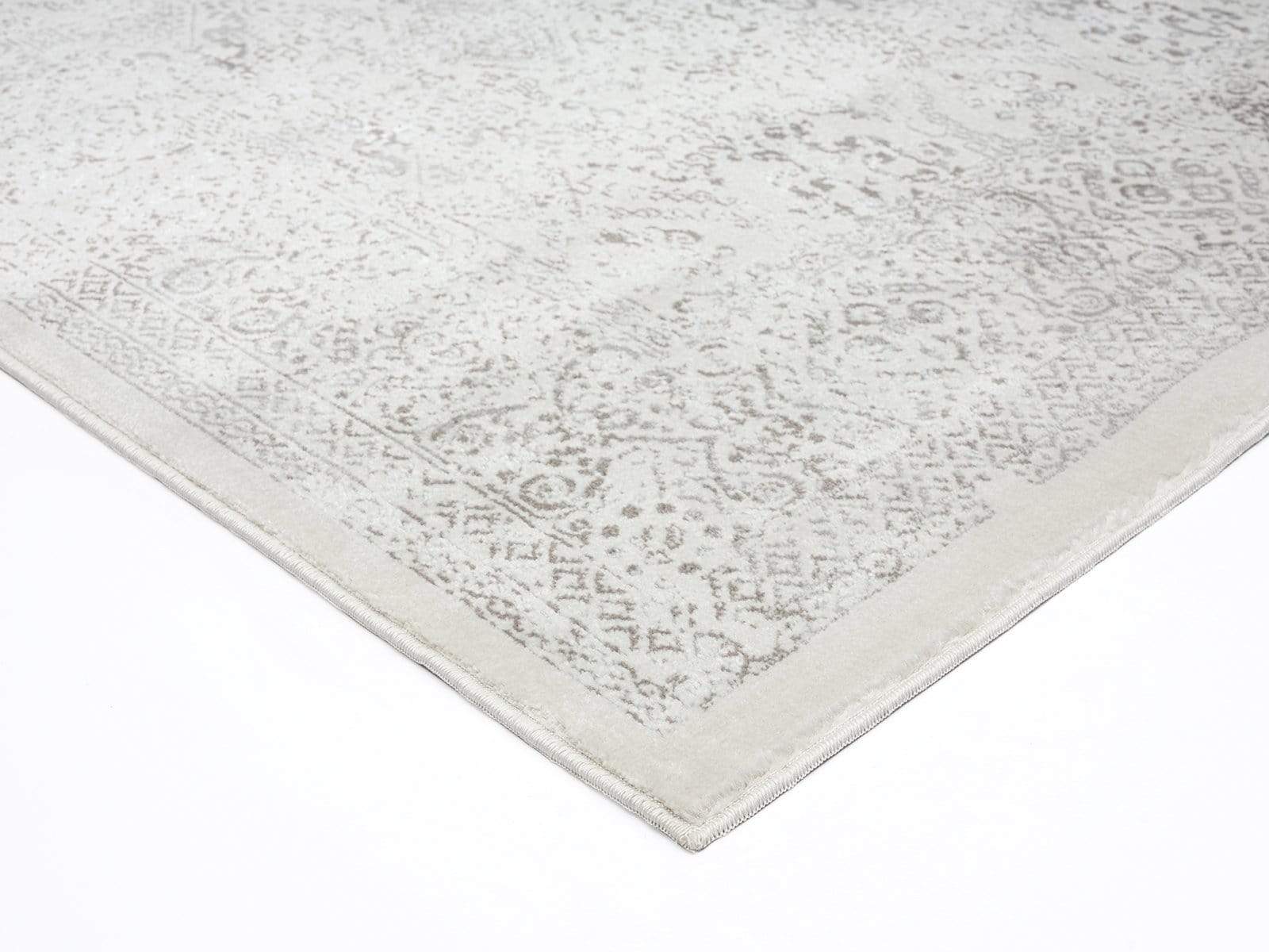 Madison Distressed Rug Madison Ivory And Grey Traditional Distressed Rug