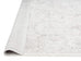 Madison Ivory And Grey Traditional Distressed Runner Rug
