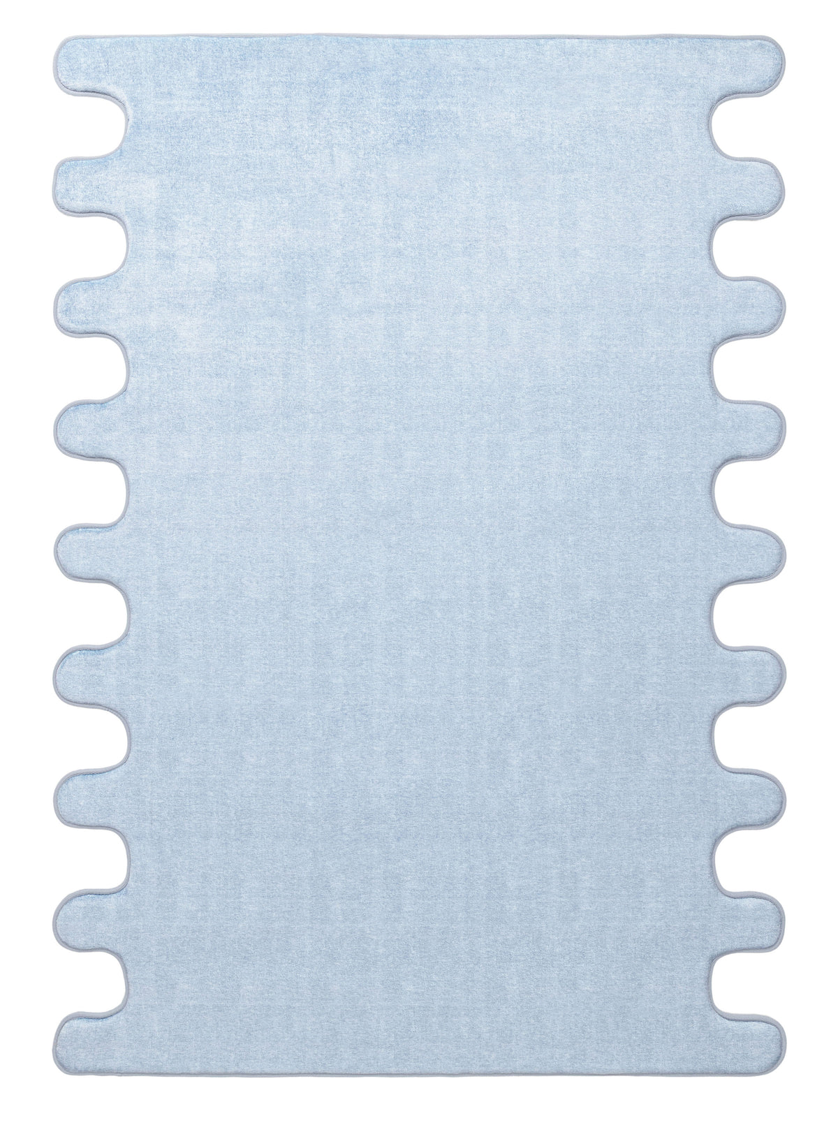 Maki Blue Blizzard Scallop Rollie Pollie Playmat