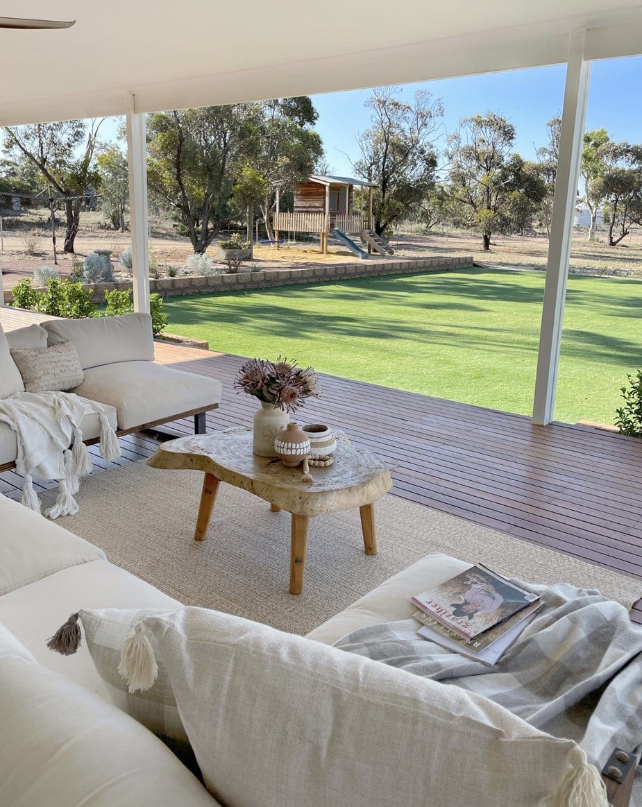 Malia Beige Braided Flatweave Indoor Outdoor Rug