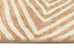 Margaux Brown Beige Diamond Tribal Pattern Washable Rug
