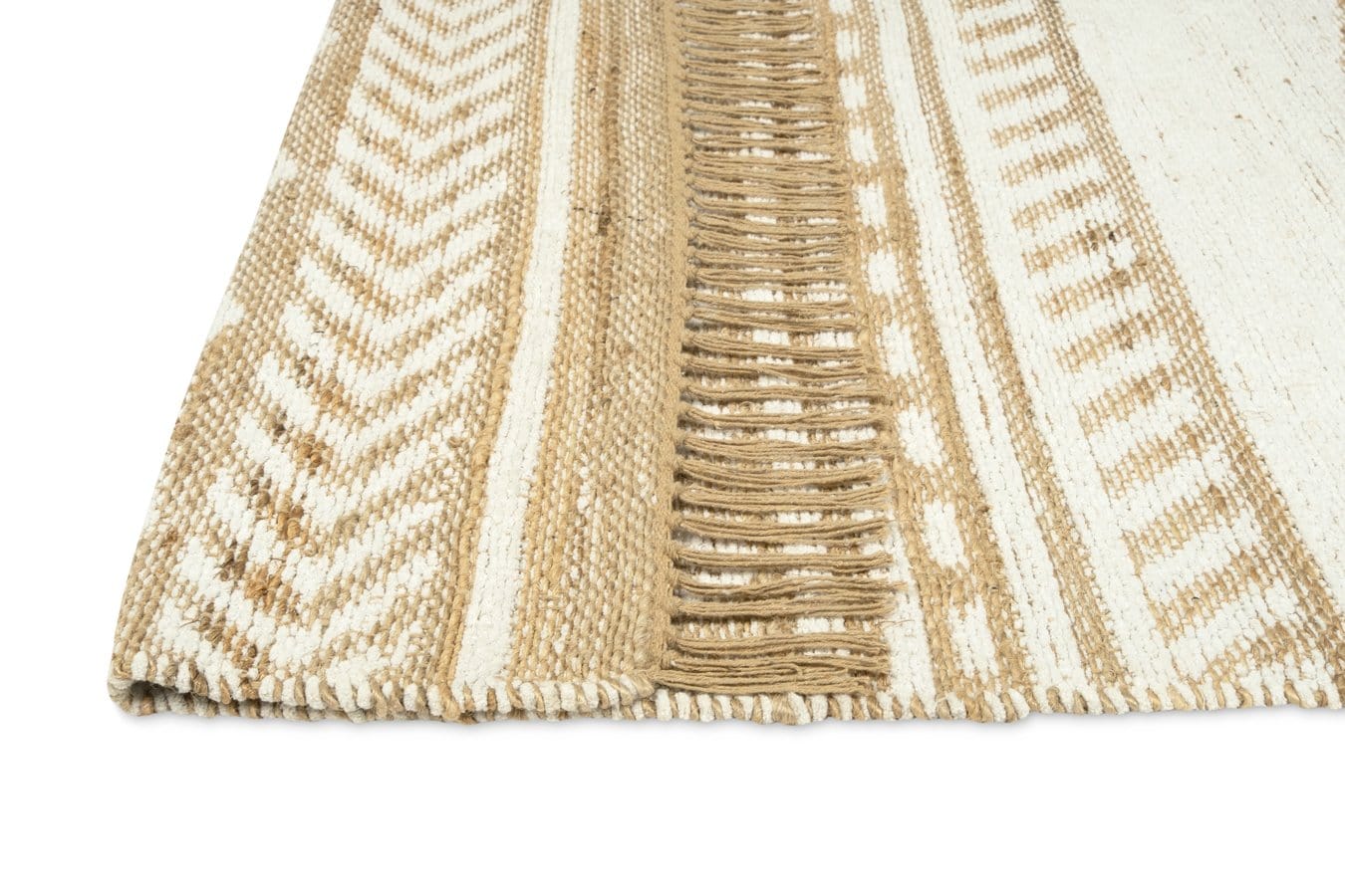 Marilia White and Natural Rug