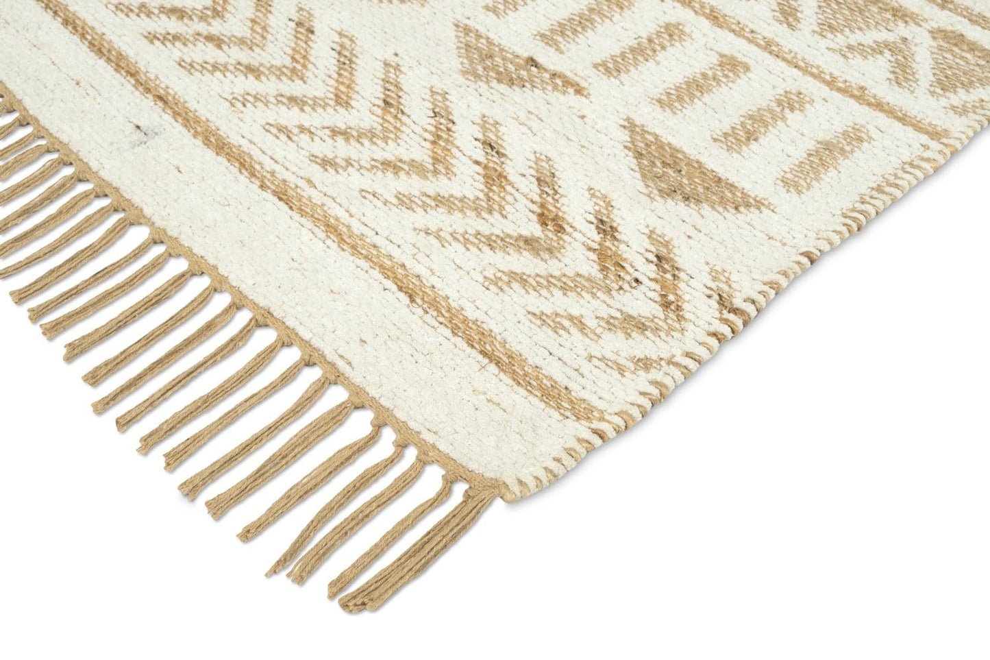 Marilia White and Natural Rug