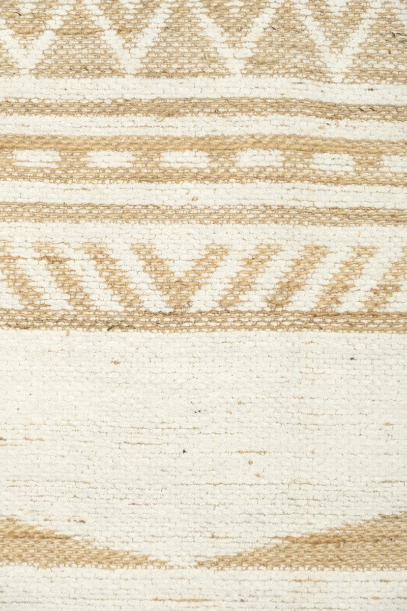 Marilia White and Natural Rug