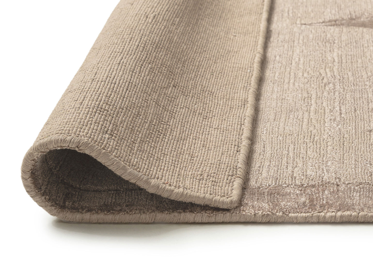 Marishka Taupe Hourglass Viscose Rug