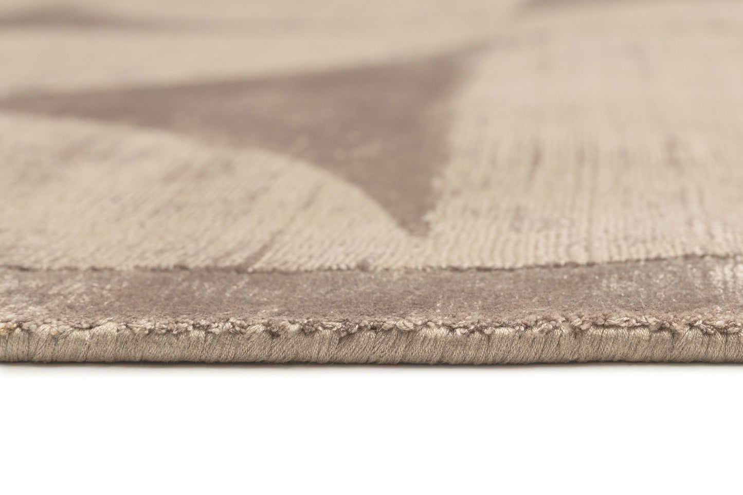 Marishka Taupe Hourglass Viscose Rug