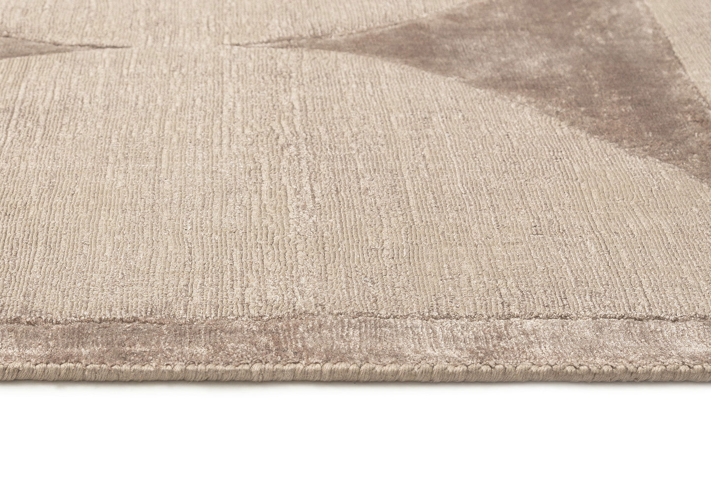 Marishka Taupe Hourglass Viscose Rug