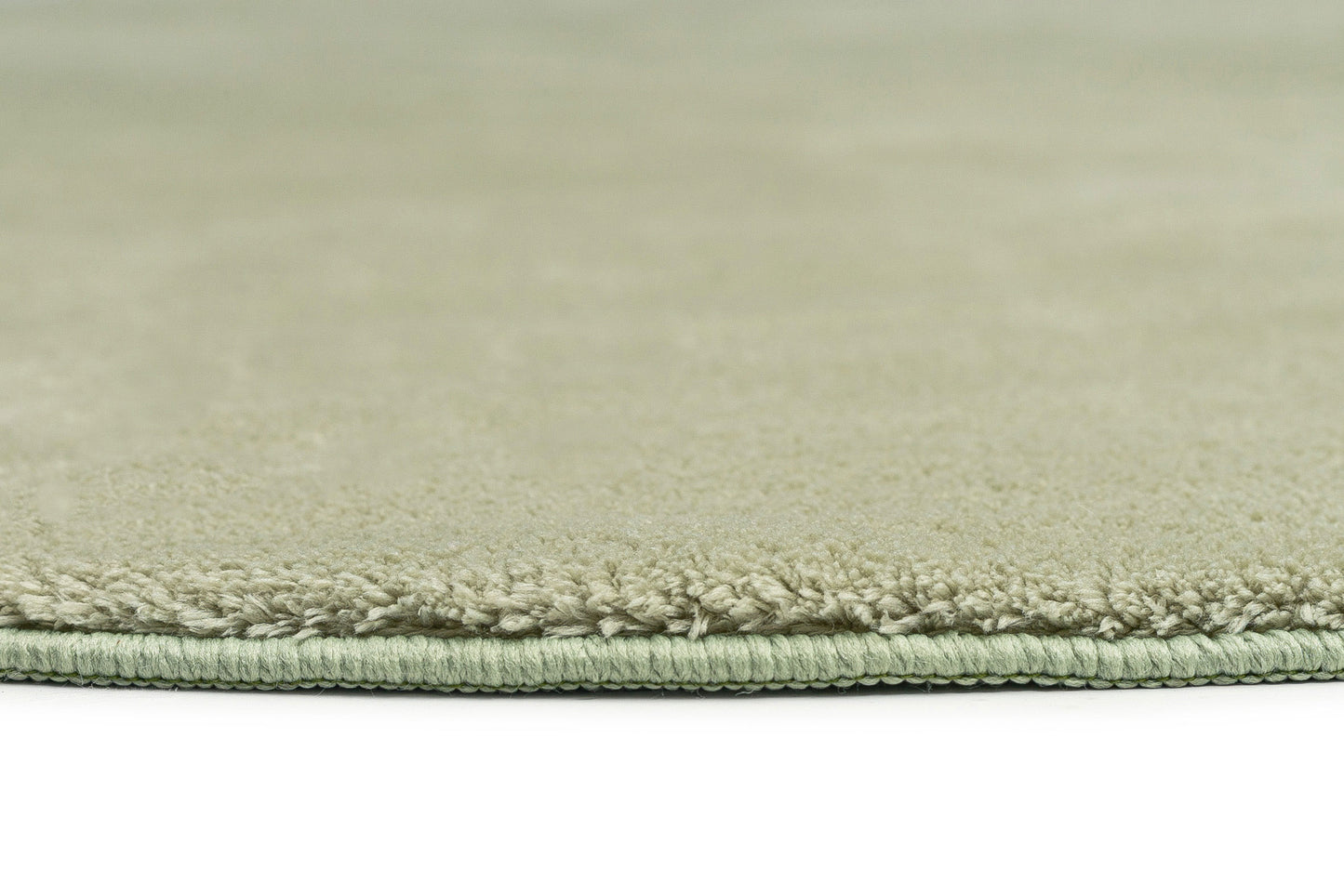 Masha Green Irregular Shape Washable Rug